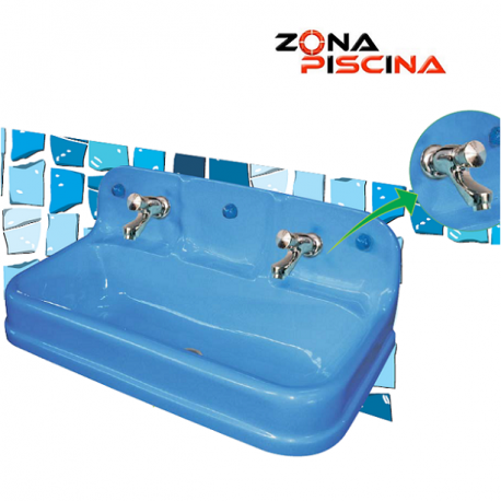 Lavabo infantil para vestuarios, baños, piscinas, zonas recreativas