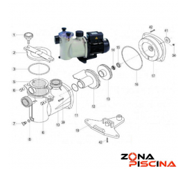 Recambio turbina bomba NK Ninfa Kripsol