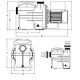 Bomba depuradora de piscinas qp pro vs 6